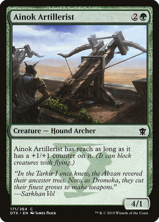 Ainok Artillerist [Dragons of Tarkir] | Jomio and Rueliete's Cards and Comics