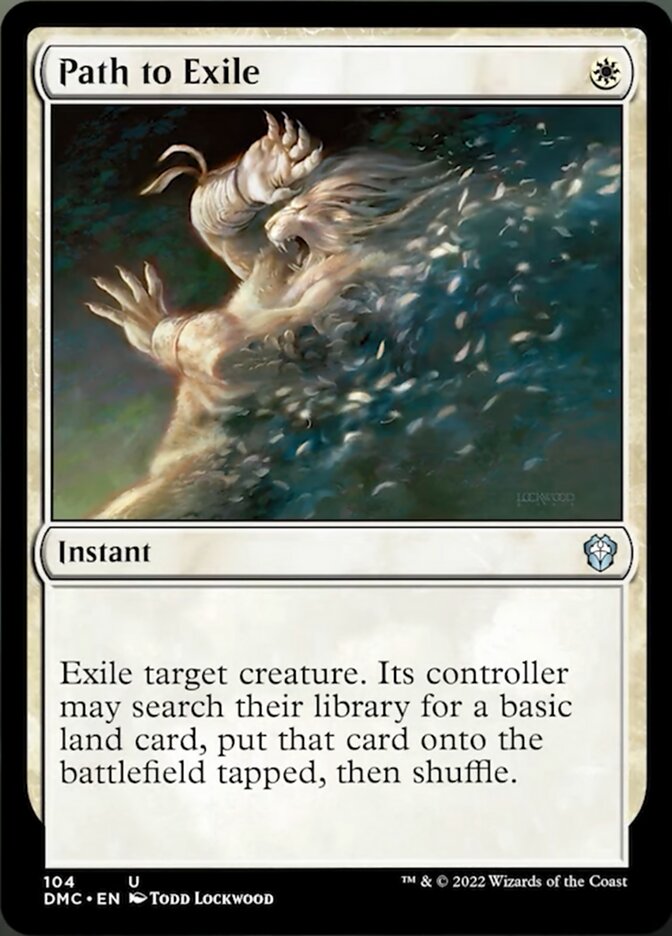 Path to Exile [Dominaria United Commander] | Jomio and Rueliete's Cards and Comics
