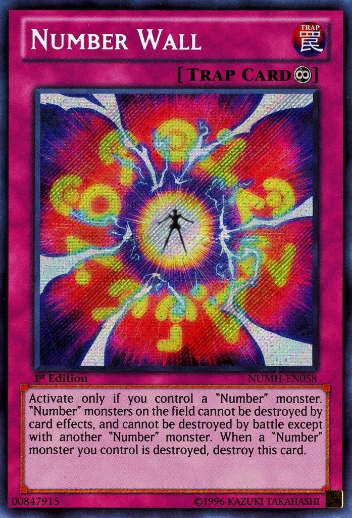 Number Wall [NUMH-EN058] Secret Rare | Jomio and Rueliete's Cards and Comics