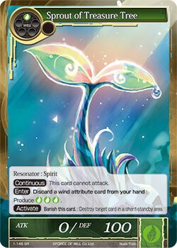Sprout of Treasure Tree (1-146) [The Dawn of Valhalla] | Jomio and Rueliete's Cards and Comics