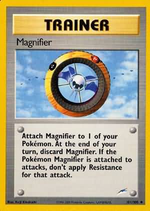 Magnifier (101/105) [Neo Destiny Unlimited] | Jomio and Rueliete's Cards and Comics
