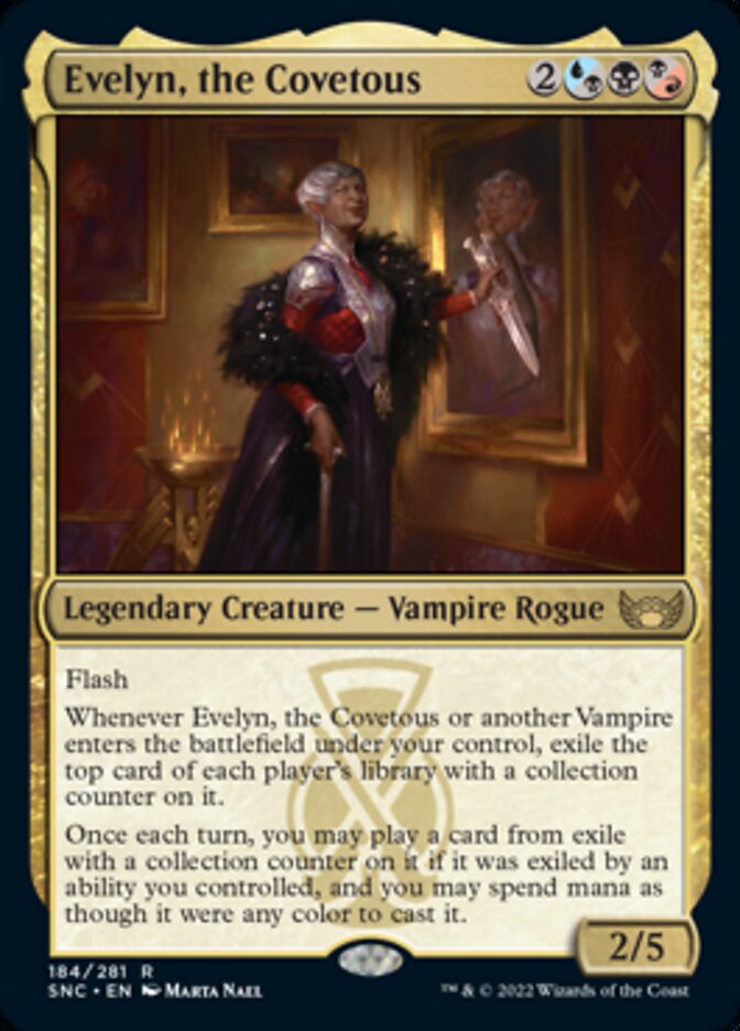 Evelyn, the Covetous [Streets of New Capenna] | Jomio and Rueliete's Cards and Comics