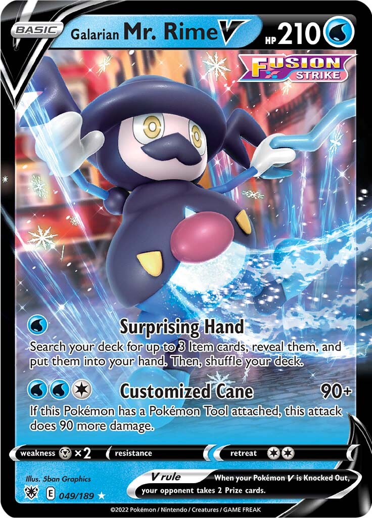 Galarian Mr. Rime V (049/189) [Sword & Shield: Astral Radiance] | Jomio and Rueliete's Cards and Comics