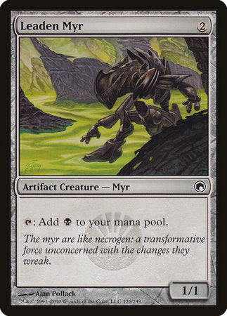 Leaden Myr [Scars of Mirrodin] | Jomio and Rueliete's Cards and Comics