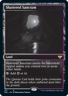 Shattered Sanctum [Innistrad: Double Feature] | Jomio and Rueliete's Cards and Comics