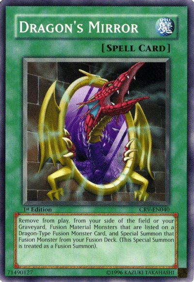 Dragon's Mirror [CRV-EN040] Common | Jomio and Rueliete's Cards and Comics