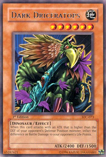 Dark Driceratops [IOC-073] Rare | Jomio and Rueliete's Cards and Comics