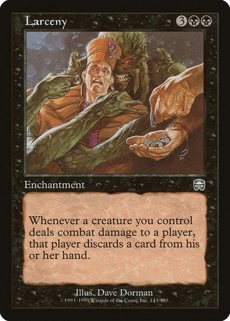 Larceny [Mercadian Masques] | Jomio and Rueliete's Cards and Comics