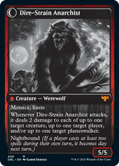 Volatile Arsonist // Dire-Strain Anarchist [Innistrad: Double Feature] | Jomio and Rueliete's Cards and Comics