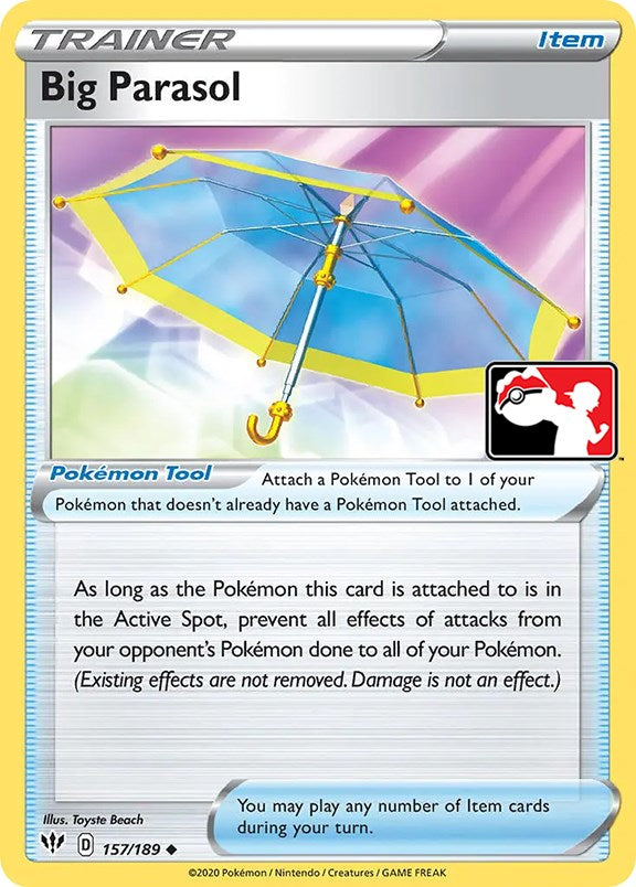 Big Parasol (157/189) [Prize Pack Series One] | Jomio and Rueliete's Cards and Comics