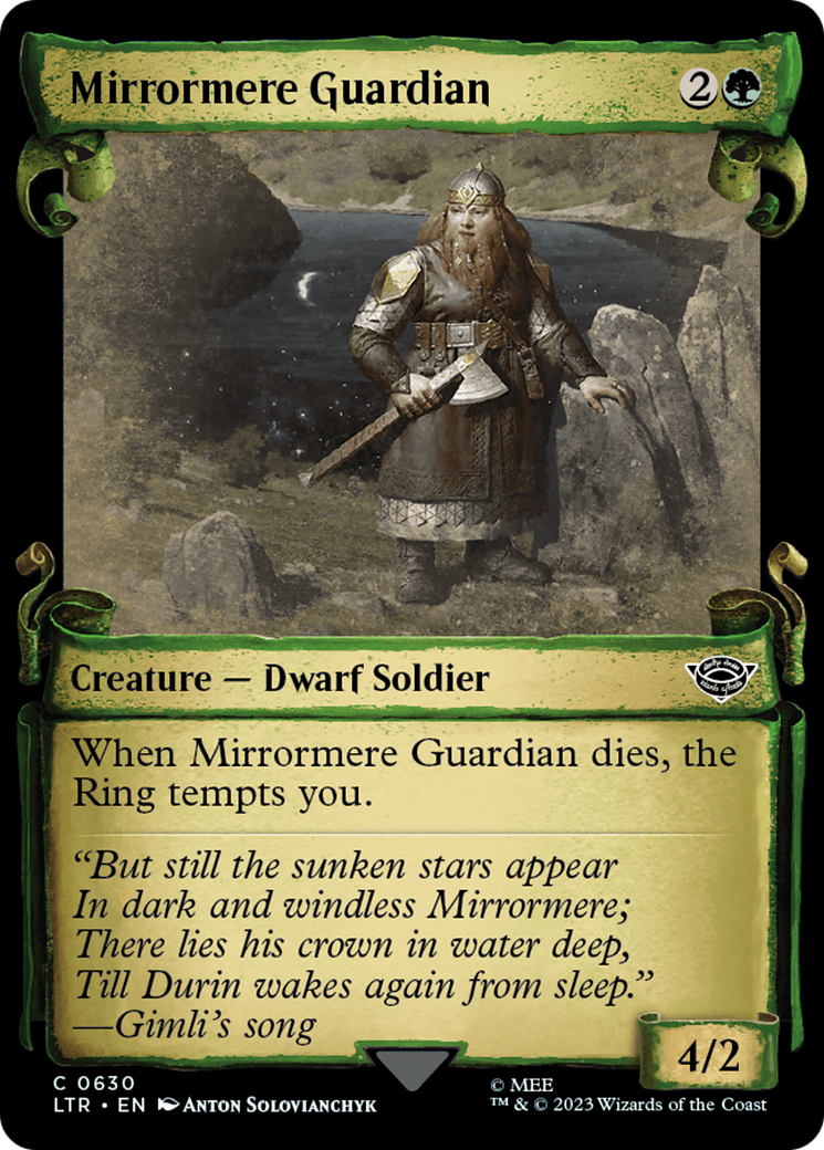 Mirrormere Guardian [The Lord of the Rings: Tales of Middle-Earth Showcase Scrolls] | Jomio and Rueliete's Cards and Comics