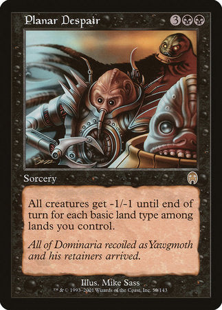 Planar Despair [Apocalypse] | Jomio and Rueliete's Cards and Comics