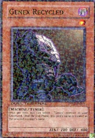 Genex Recycled [DT02-EN074] Common | Jomio and Rueliete's Cards and Comics