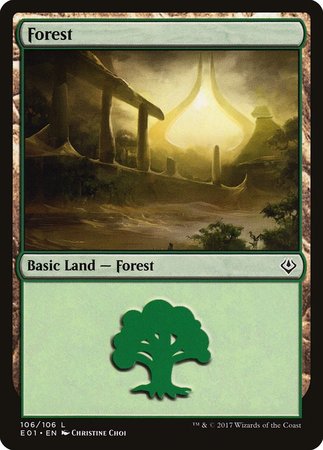 Forest (106) [Archenemy: Nicol Bolas] | Jomio and Rueliete's Cards and Comics