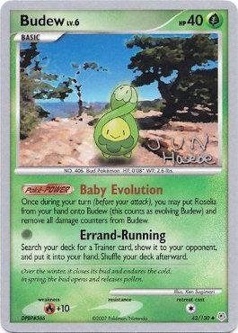 Budew (43/130) (Flyvees - Jun Hasebe) [World Championships 2007] | Jomio and Rueliete's Cards and Comics