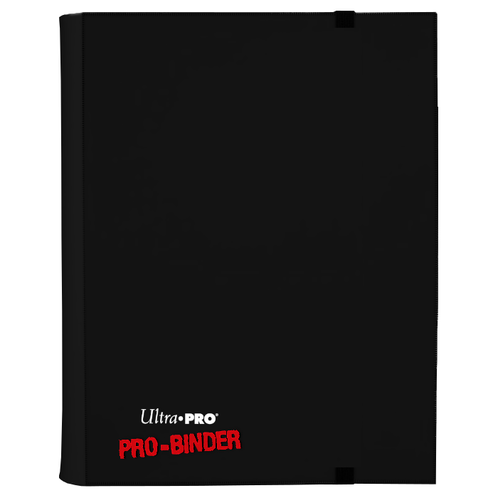 Ultra PRO: Flip PRO-Binder 4-Pocket Side-Loading (Blue / Black) | Jomio and Rueliete's Cards and Comics