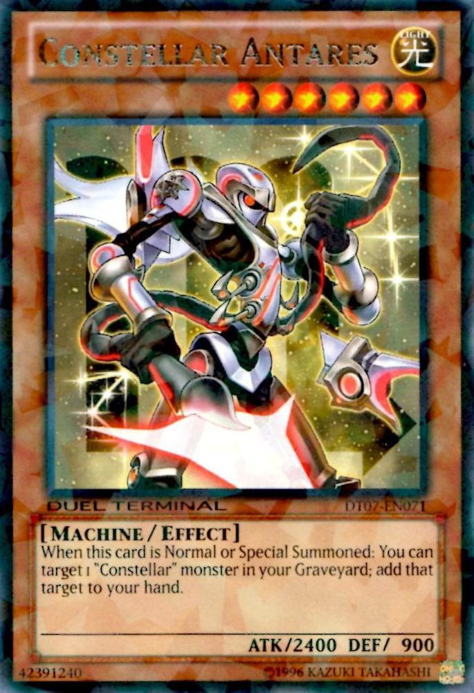 Constellar Antares [DT07-EN071] Rare | Jomio and Rueliete's Cards and Comics