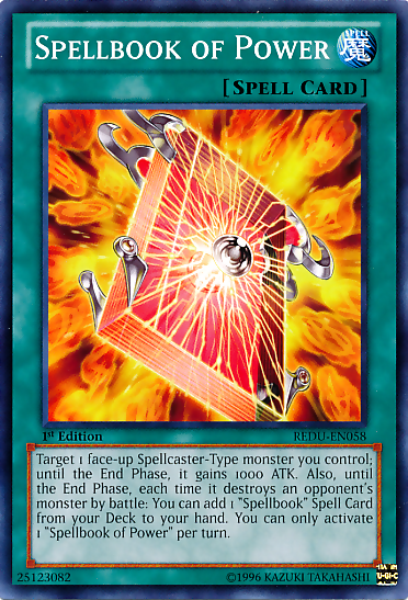 Spellbook of Power [REDU-EN058] Common | Jomio and Rueliete's Cards and Comics