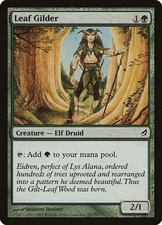 Leaf Gilder [Lorwyn] | Jomio and Rueliete's Cards and Comics