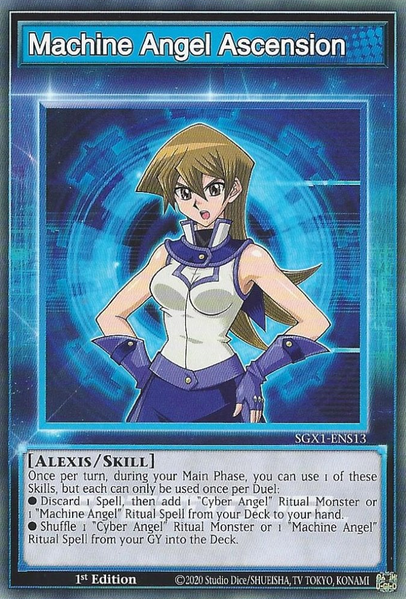 Machine Angel Ascension [SGX1-ENS13] Common | Jomio and Rueliete's Cards and Comics
