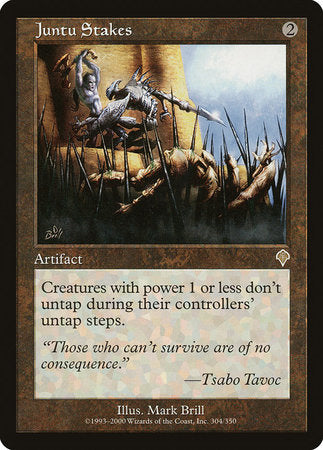 Juntu Stakes [Invasion] | Jomio and Rueliete's Cards and Comics