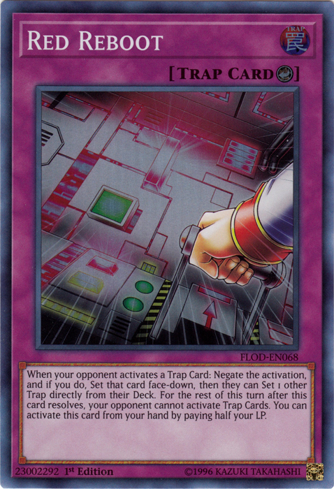 Red Reboot [FLOD-EN068] Super Rare | Jomio and Rueliete's Cards and Comics