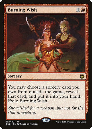 Burning Wish [Conspiracy: Take the Crown] | Jomio and Rueliete's Cards and Comics
