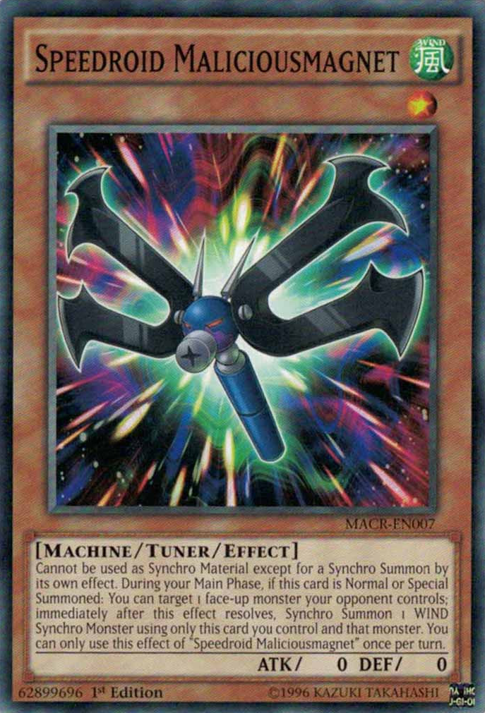 Speedroid Maliciousmagnet [MACR-EN007] Common | Jomio and Rueliete's Cards and Comics