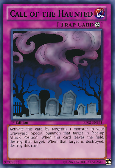 Call of the Haunted [BP02-EN171] Rare | Jomio and Rueliete's Cards and Comics