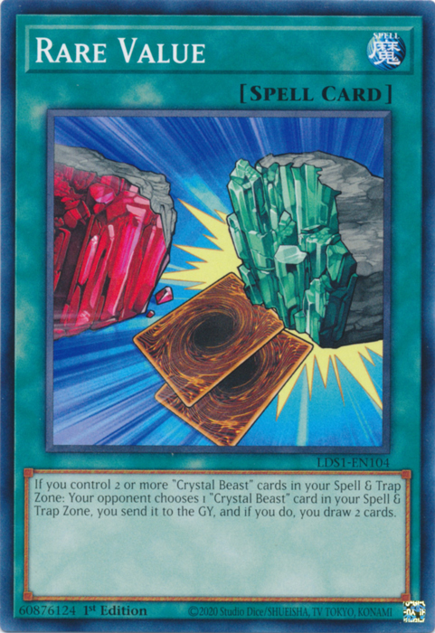 Rare Value [LDS1-EN104] Common | Jomio and Rueliete's Cards and Comics