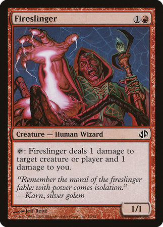Fireslinger [Duel Decks: Jace vs. Chandra] | Jomio and Rueliete's Cards and Comics