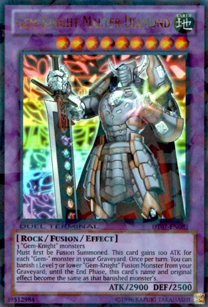 Gem-Knight Master Diamond [DT07-EN083] Ultra Rare | Jomio and Rueliete's Cards and Comics