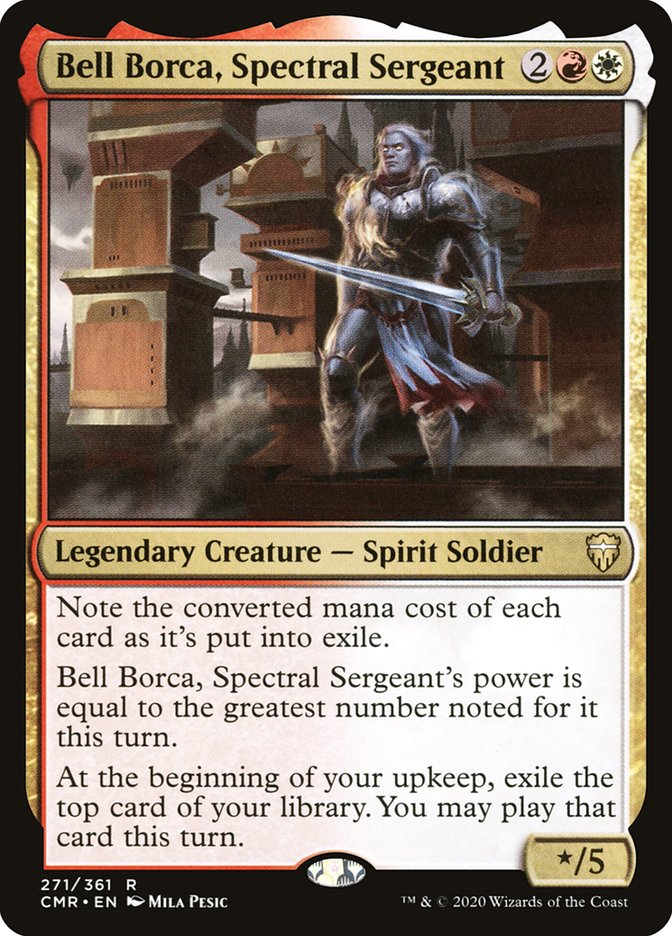 Bell Borca, Spectral Sergeant [Commander Legends] | Jomio and Rueliete's Cards and Comics