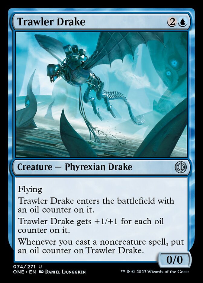 Trawler Drake [Phyrexia: All Will Be One] | Jomio and Rueliete's Cards and Comics