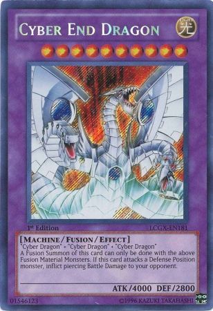 Cyber End Dragon [LCGX-EN181] Secret Rare | Jomio and Rueliete's Cards and Comics