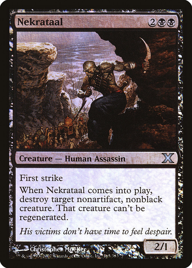 Nekrataal (Premium Foil) [Tenth Edition] | Jomio and Rueliete's Cards and Comics