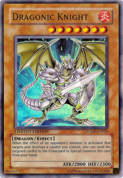 Dragonic Knight [JUMP-EN026] Ultra Rare | Jomio and Rueliete's Cards and Comics
