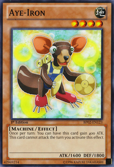 Aye-Iron [BP02-EN123] Common | Jomio and Rueliete's Cards and Comics