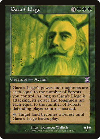 Gaea's Liege [Time Spiral Timeshifted] | Jomio and Rueliete's Cards and Comics