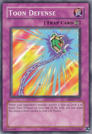 Toon Defense [DB2-EN122] Common | Jomio and Rueliete's Cards and Comics