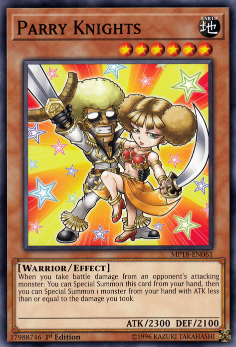 Parry Knights [MP18-EN061] Short Print | Jomio and Rueliete's Cards and Comics