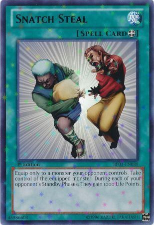 Snatch Steal [BP01-EN039] Starfoil Rare | Jomio and Rueliete's Cards and Comics