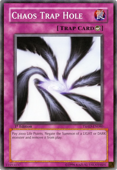Chaos Trap Hole [TSHD-EN080] Common | Jomio and Rueliete's Cards and Comics