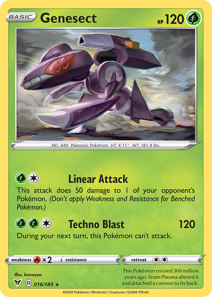 Genesect (016/185) [Sword & Shield: Vivid Voltage] | Jomio and Rueliete's Cards and Comics