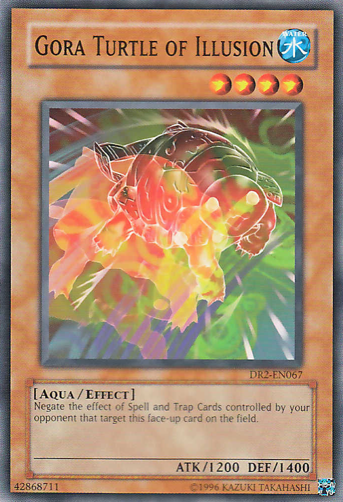 Gora Turtle of Illusion [DR2-EN067] Common | Jomio and Rueliete's Cards and Comics