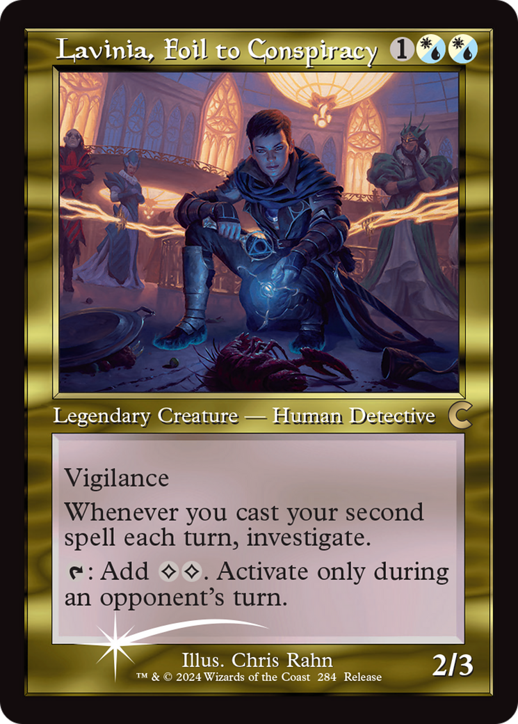 Lavinia, Foil to Conspiracy (Retro) [Ravnica: Clue Edition] | Jomio and Rueliete's Cards and Comics