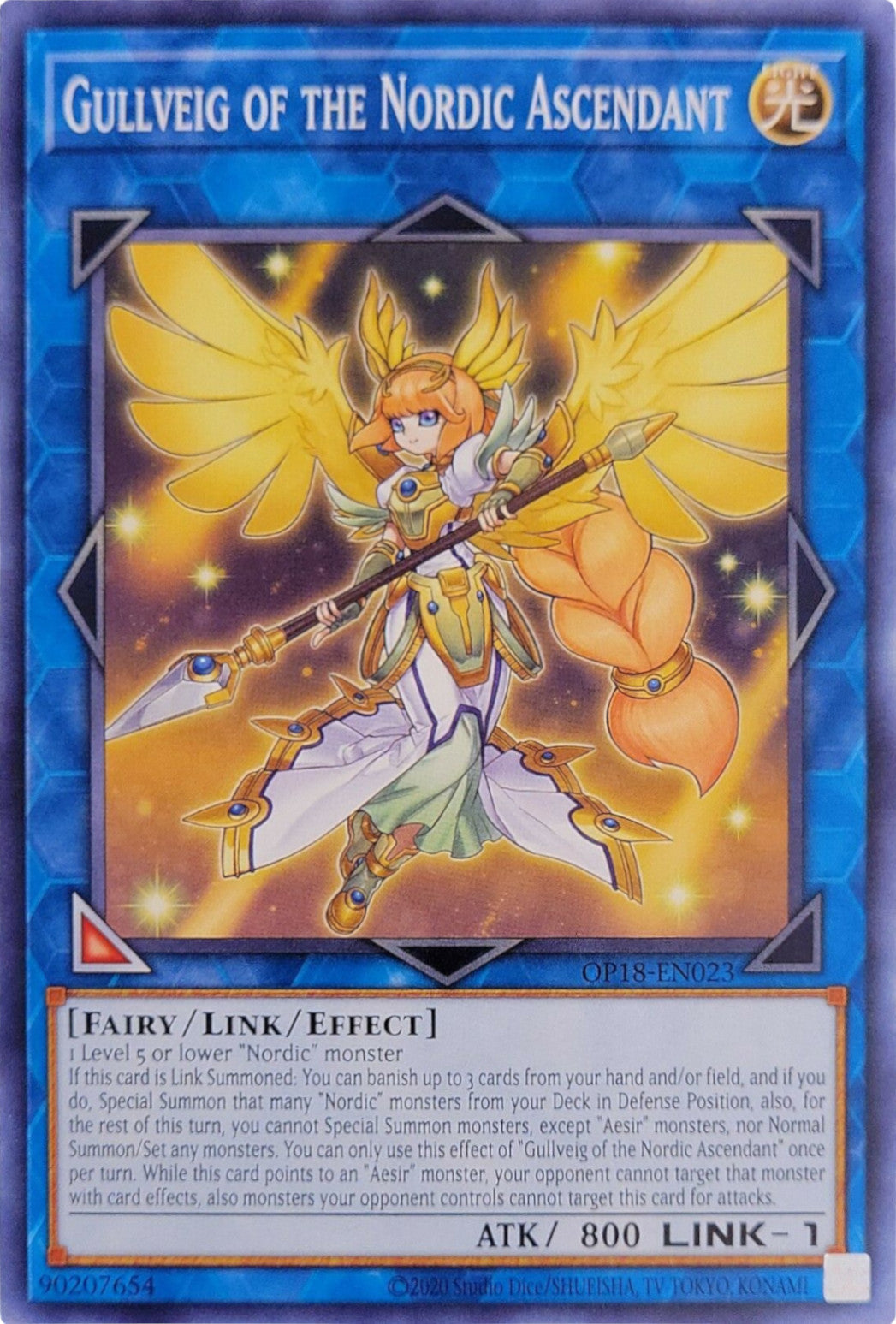 Gullveig of the Nordic Ascendant [OP18-EN023] Common | Jomio and Rueliete's Cards and Comics