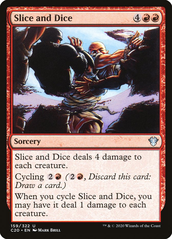 Slice and Dice [Commander 2020] | Jomio and Rueliete's Cards and Comics