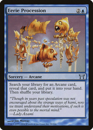 Eerie Procession [Champions of Kamigawa] | Jomio and Rueliete's Cards and Comics