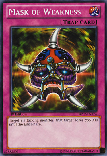 Mask of Weakness [BP02-EN174] Common | Jomio and Rueliete's Cards and Comics